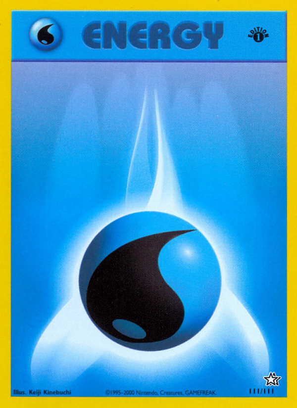 Water Energy (111/111) [Neo Genesis 1st Edition] | GnG Games