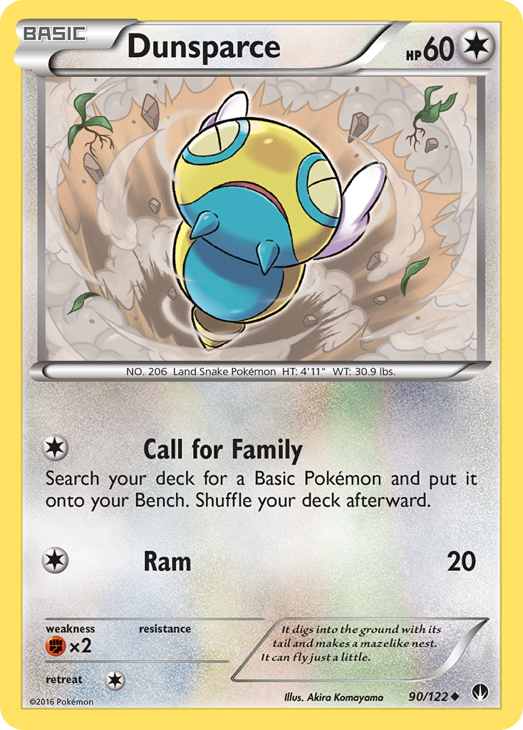 Dunsparce (90/122) [XY: BREAKpoint] | GnG Games