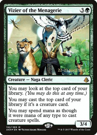 Vizier of the Menagerie [Amonkhet Promos] | GnG Games