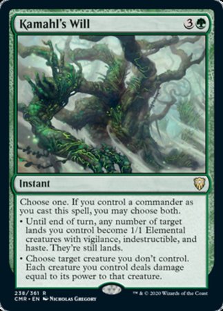Kamahl's Will [Commander Legends] | GnG Games
