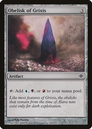 Obelisk of Grixis [Shards of Alara] | GnG Games