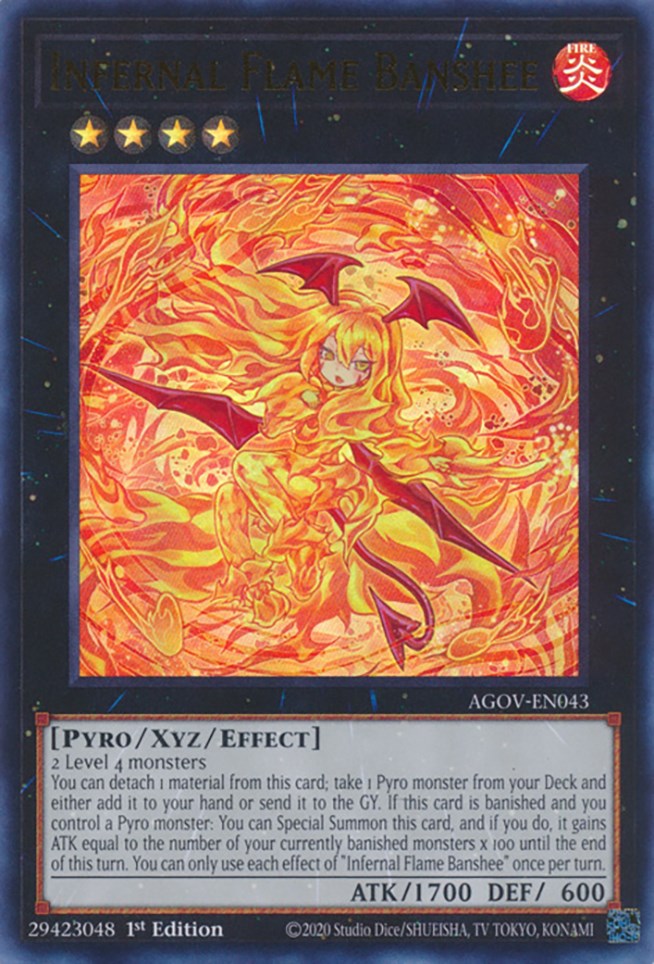 Infernal Flame Banshee [AGOV-EN043] Ultra Rare | GnG Games