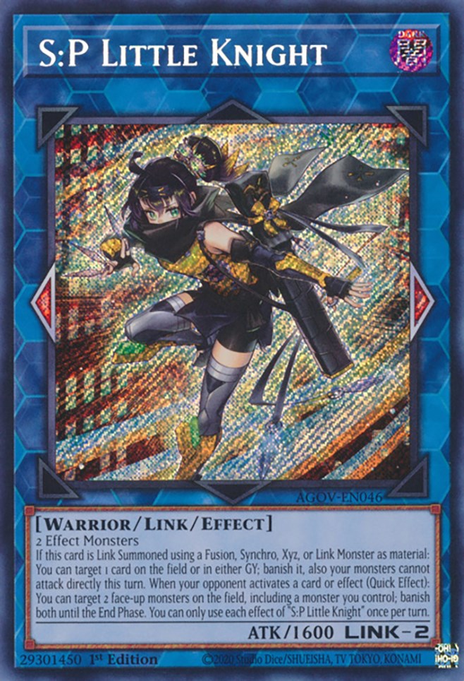 S:P Little Knight [AGOV-EN046] Secret Rare | GnG Games