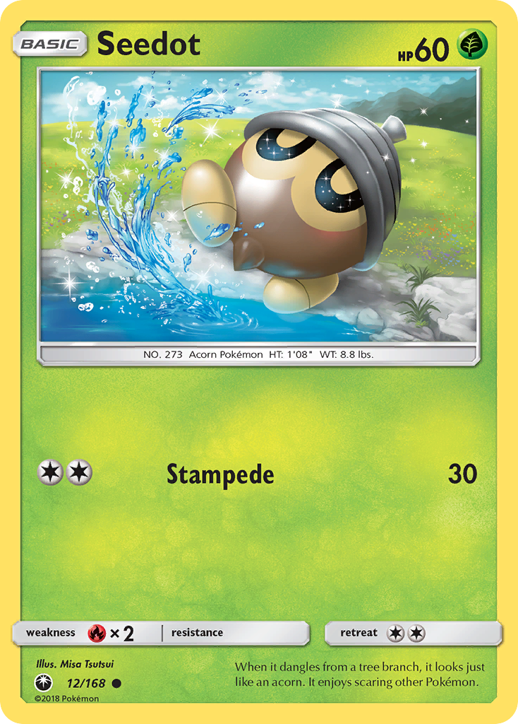 Seedot (12/168) [Sun & Moon: Celestial Storm] | GnG Games