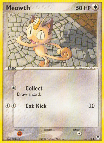 Meowth (69/112) [EX: FireRed & LeafGreen] | GnG Games