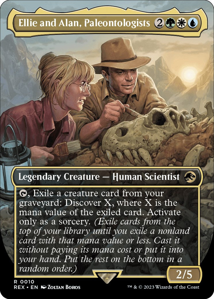 Ellie and Alan, Paleontologists (Borderless) [Jurassic World Collection] | GnG Games