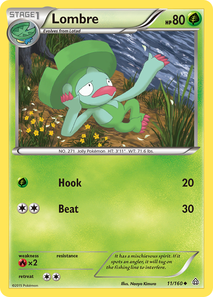 Lombre (11/160) [XY: Primal Clash] | GnG Games