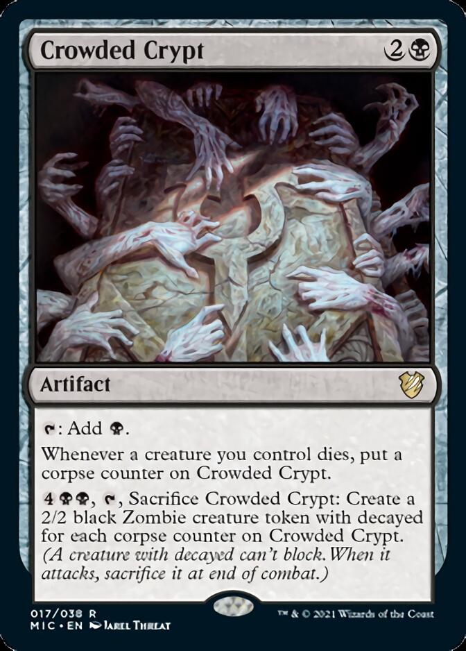 Crowded Crypt [Innistrad: Midnight Hunt Commander] | GnG Games