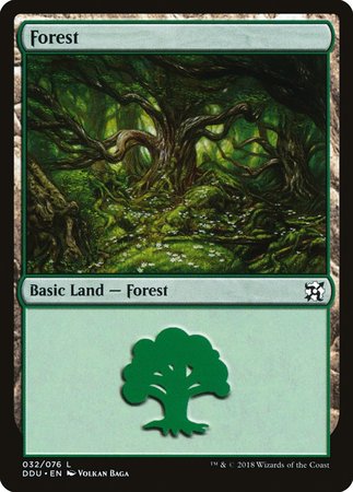 Forest (32) [Duel Decks: Elves vs. Inventors] | GnG Games