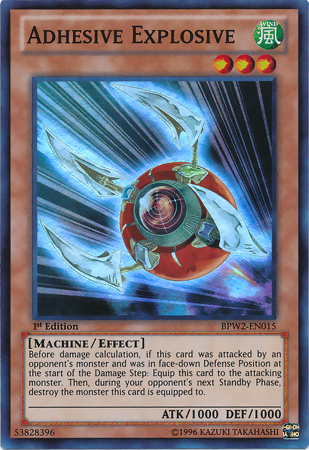 Adhesive Explosive [BPW2-EN015] Super Rare | GnG Games