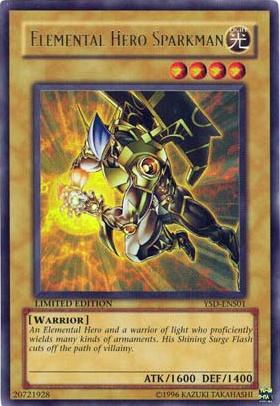 Elemental HERO Sparkman [YSD-ENS01] Ultra Rare | GnG Games