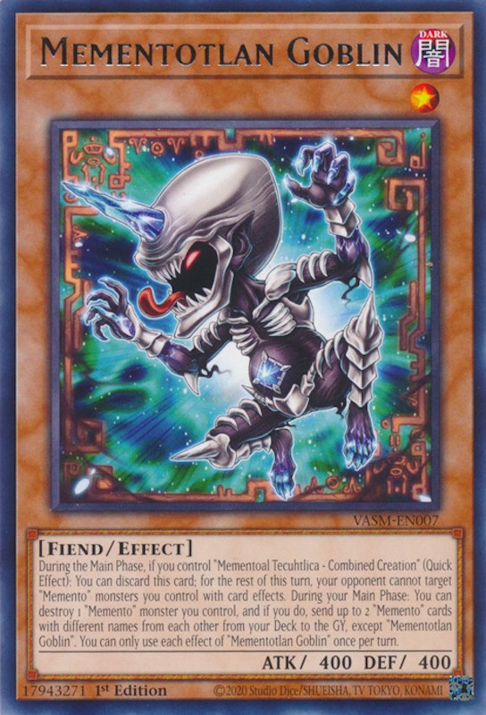 Mementotlan Goblin [VASM-EN007] Rare | GnG Games