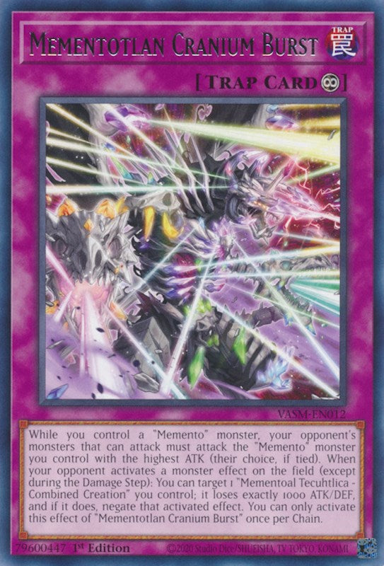 Mementotlan Cranium Burst [VASM-EN012] Rare | GnG Games