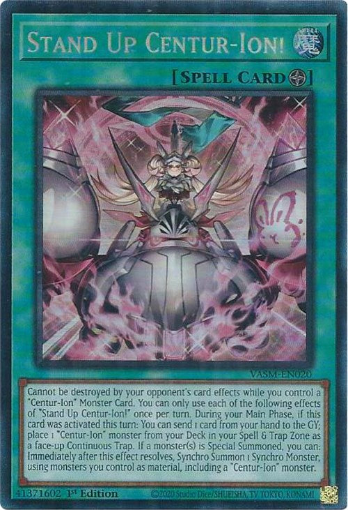 Stand Up Centur-Ion! (CR) [VASM-EN020] Collector's Rare | GnG Games