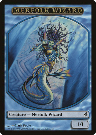 Merfolk Wizard Token [Lorwyn Tokens] | GnG Games