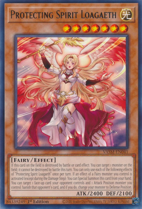 Protecting Spirit Loagaeth [VASM-EN041] Rare | GnG Games