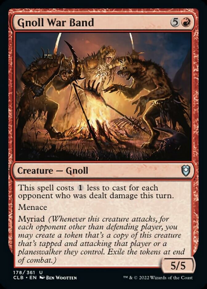 Gnoll War Band [Commander Legends: Battle for Baldur's Gate] | GnG Games