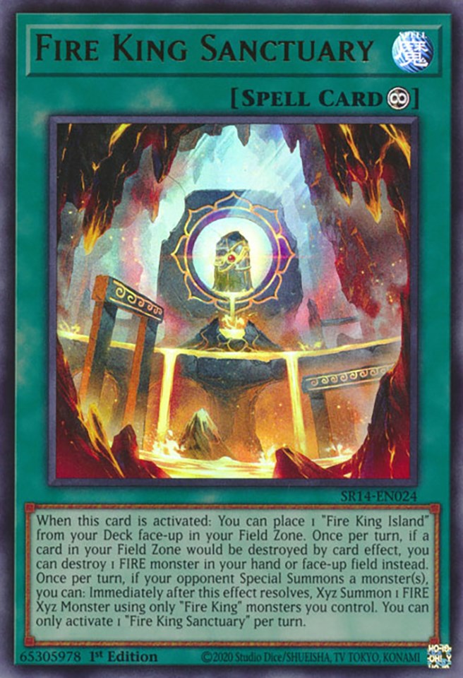 Fire King Sanctuary [SR14-EN024] Ultra Rare | GnG Games