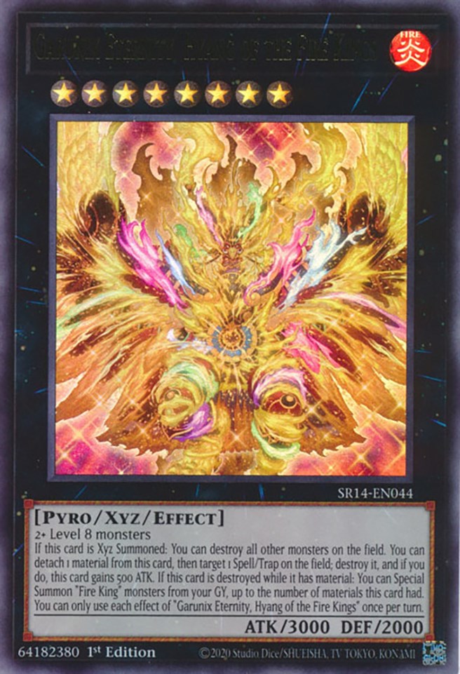 Garunix Eternity, Hyang of the Fire Kings [SR14-EN044] Ultra Rare | GnG Games