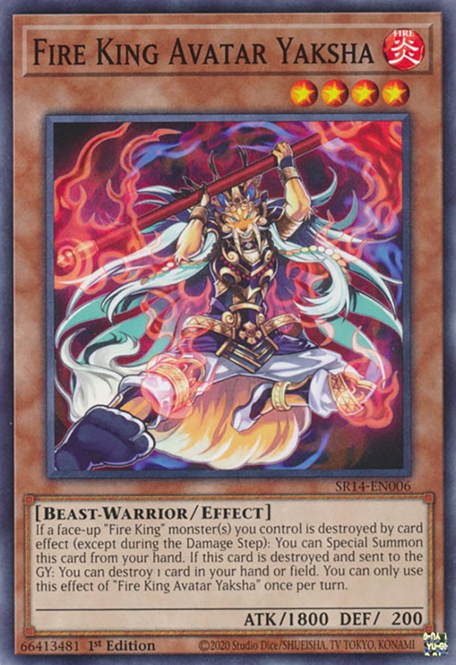 Fire King Avatar Yaksha [SR14-EN006] Common | GnG Games