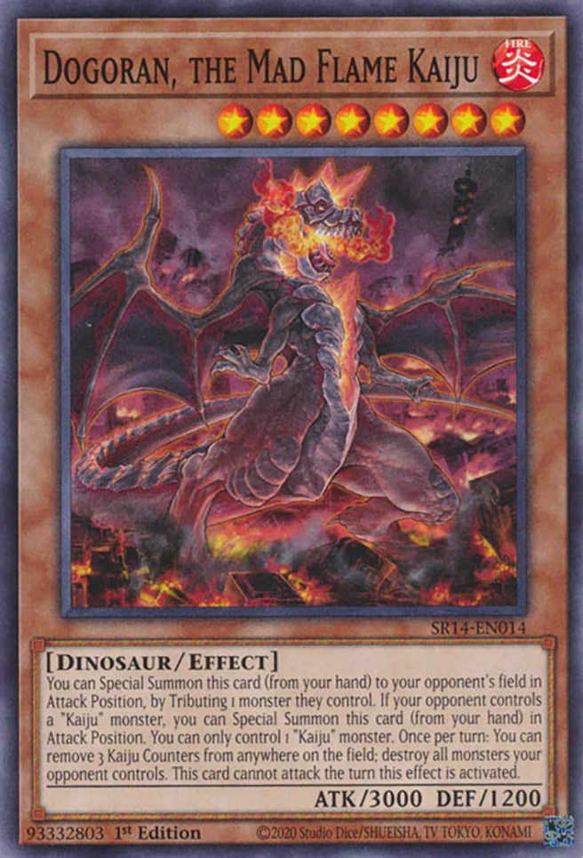 Dogoran, the Mad Flame Kaiju [SR14-EN014] Common | GnG Games
