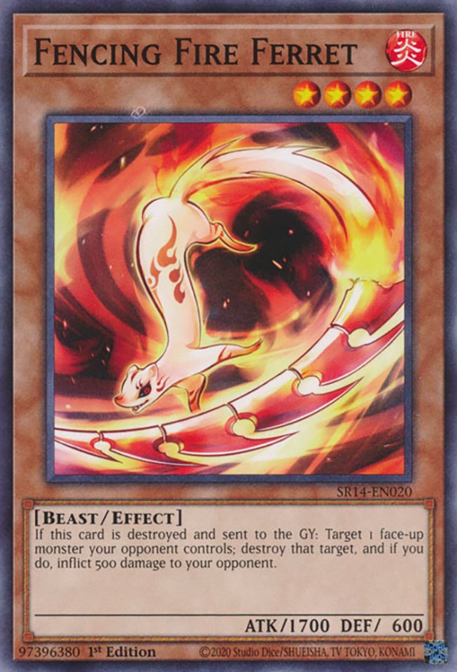 Fencing Fire Ferret [SR14-EN020] Common | GnG Games