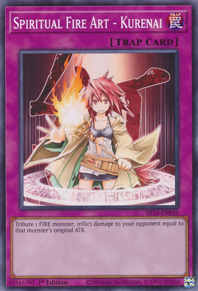 Spiritual Fire Art - Kurenai [SR14-EN035] Common | GnG Games