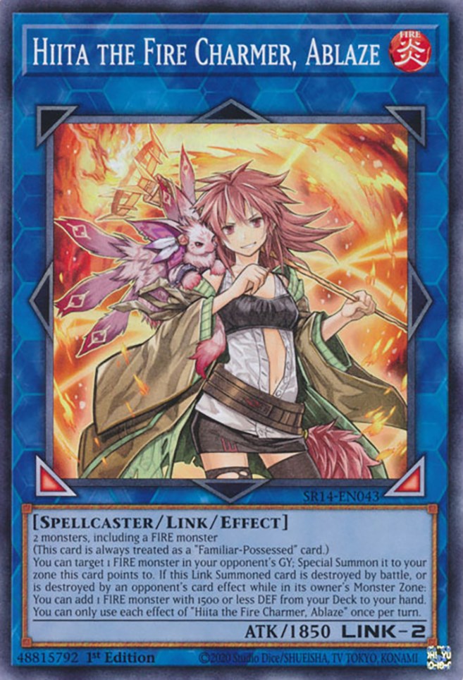 Hiita the Fire Charmer, Ablaze [SR14-EN043] Common | GnG Games