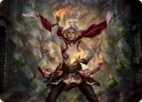 Delina, Wild Mage Art Card [Dungeons & Dragons: Adventures in the Forgotten Realms Art Series] | GnG Games