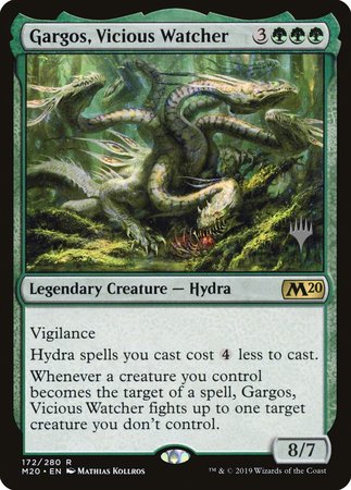 Gargos, Vicious Watcher [Core Set 2020 Promos] | GnG Games