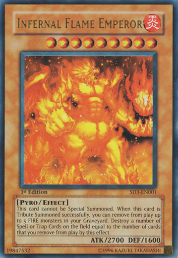 Infernal Flame Emperor [SD3-EN001] Ultra Rare | GnG Games