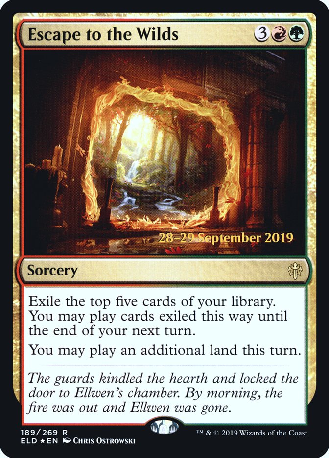 Escape to the Wilds  [Throne of Eldraine Prerelease Promos] | GnG Games