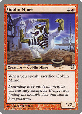 Goblin Mime [Unhinged] | GnG Games