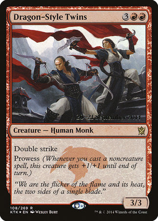 Dragon-Style Twins [Khans of Tarkir Promos] | GnG Games