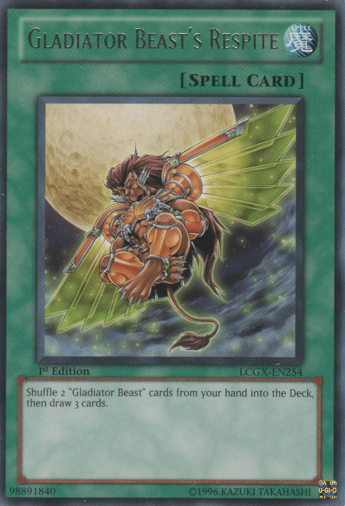 Gladiator Beast's Respite [LCGX-EN254] Rare | GnG Games