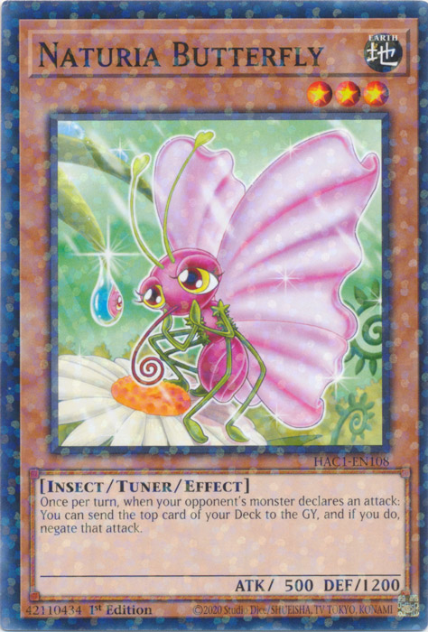 Naturia Butterfly (Duel Terminal) [HAC1-EN108] Common | GnG Games