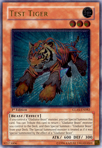 Test Tiger (UTR) [GLAS-EN082] Ultimate Rare | GnG Games