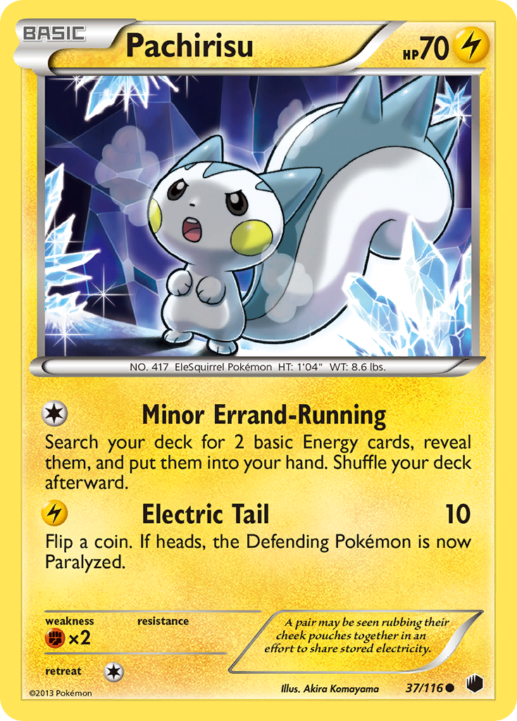 Pachirisu (37/116) [Black & White: Plasma Freeze] | GnG Games