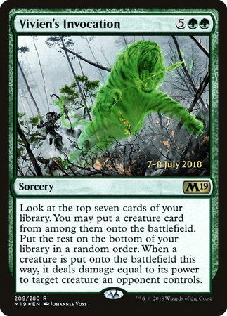 Vivien's Invocation [Core Set 2019 Promos] | GnG Games