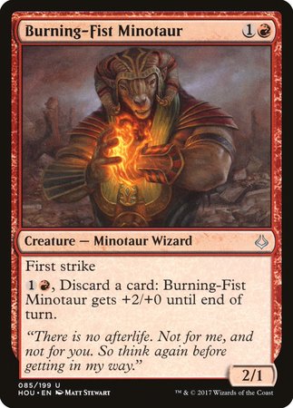 Burning-Fist Minotaur [Hour of Devastation] | GnG Games