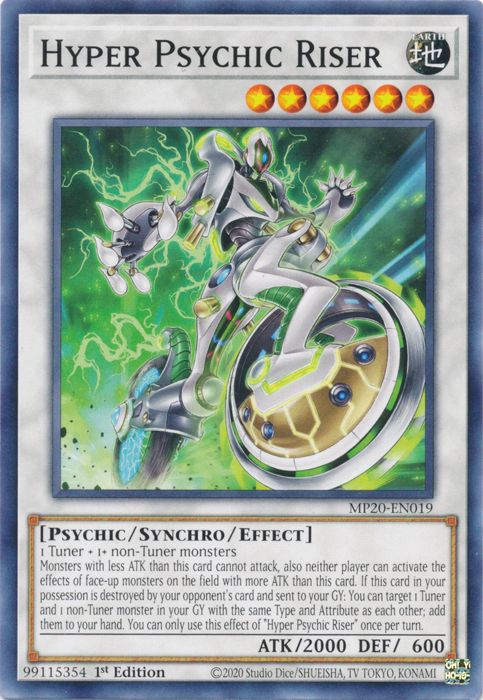 Hyper Psychic Riser [MP20-EN019] Common | GnG Games