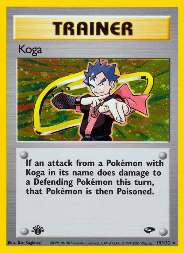 Koga (19/132) [Gym Challenge 1st Edition] | GnG Games