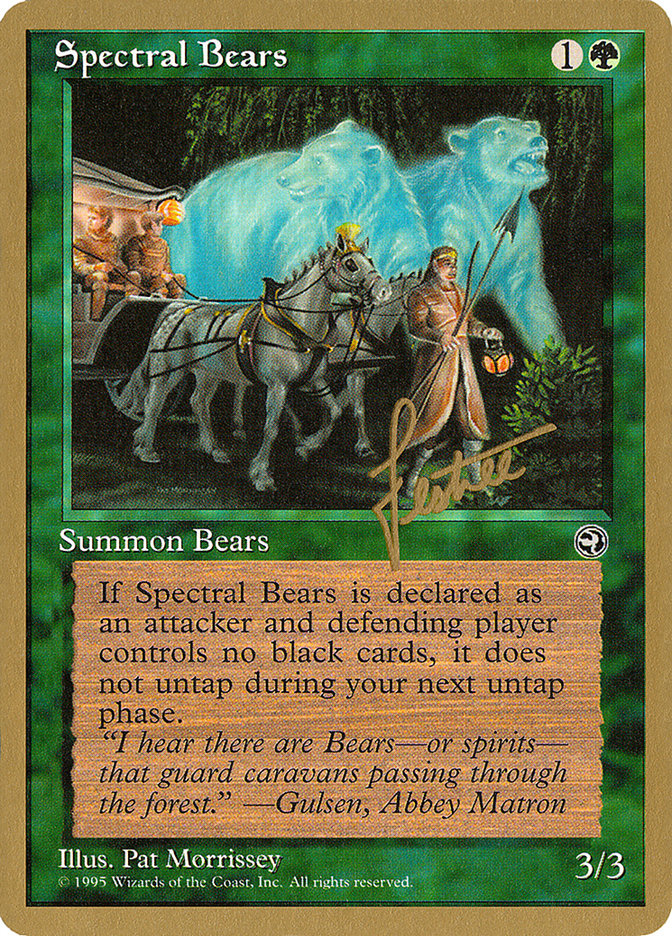 Spectral Bears (Bertrand Lestree) [Pro Tour Collector Set] | GnG Games