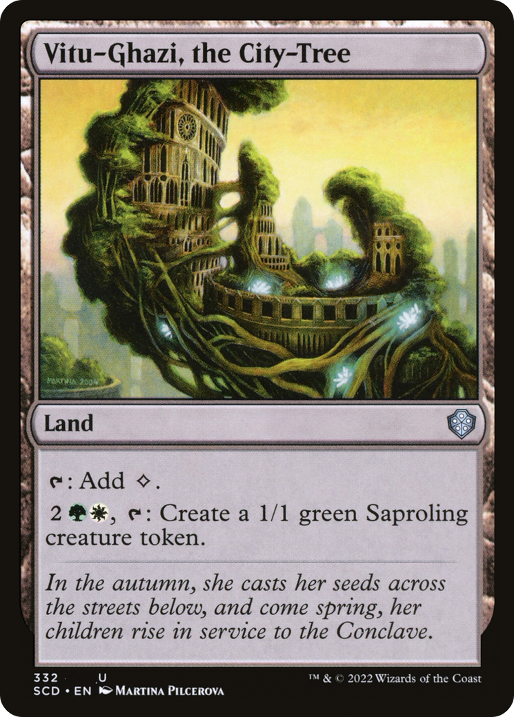 Vitu-Ghazi, the City-Tree [Starter Commander Decks] | GnG Games