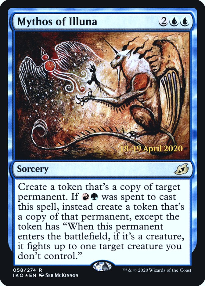 Mythos of Illuna [Ikoria: Lair of Behemoths Prerelease Promos] | GnG Games