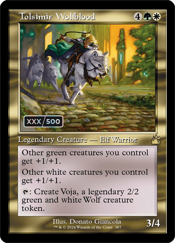 Tolsimir Wolfblood (Retro) (Serialized) [Ravnica Remastered] | GnG Games