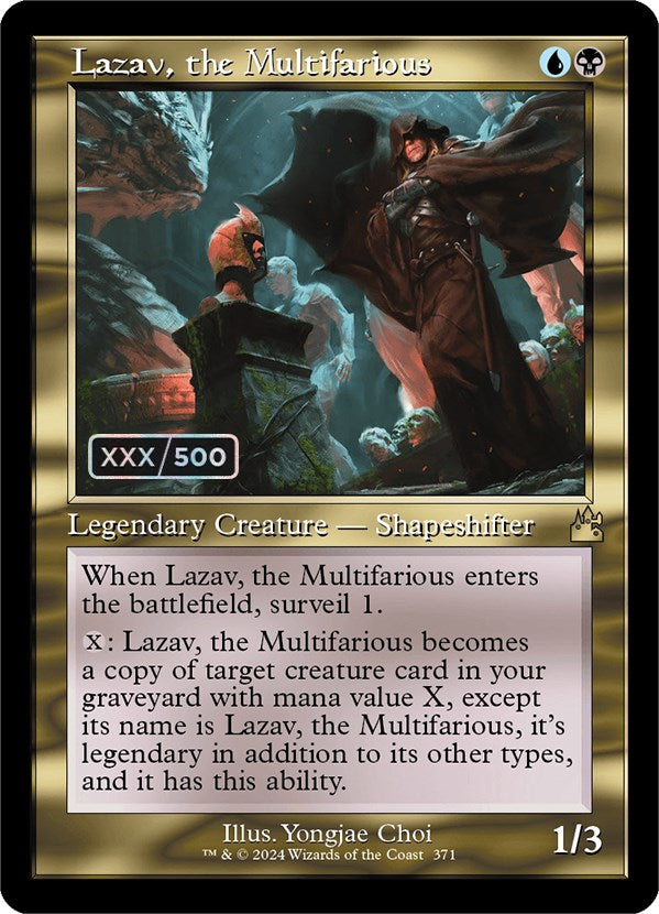 Lazav, the Multifarious (Retro) (Serialized) [Ravnica Remastered] | GnG Games