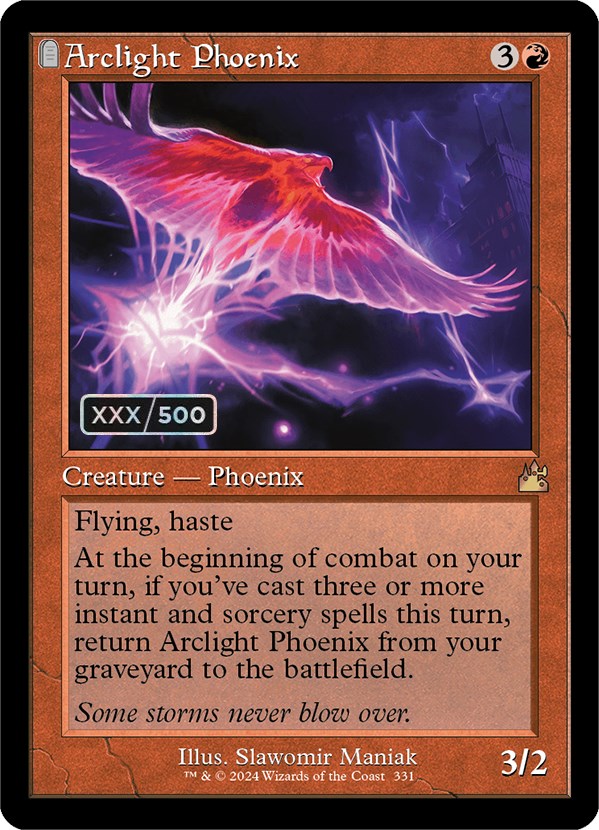 Arclight Phoenix (Retro) (Serialized) [Ravnica Remastered] | GnG Games