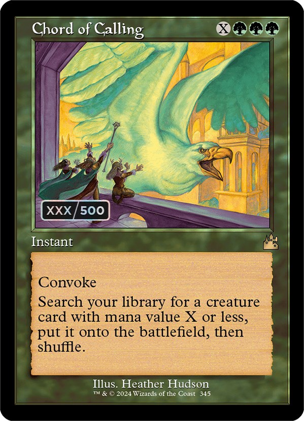 Chord of Calling (Retro) (Serialized) [Ravnica Remastered] | GnG Games