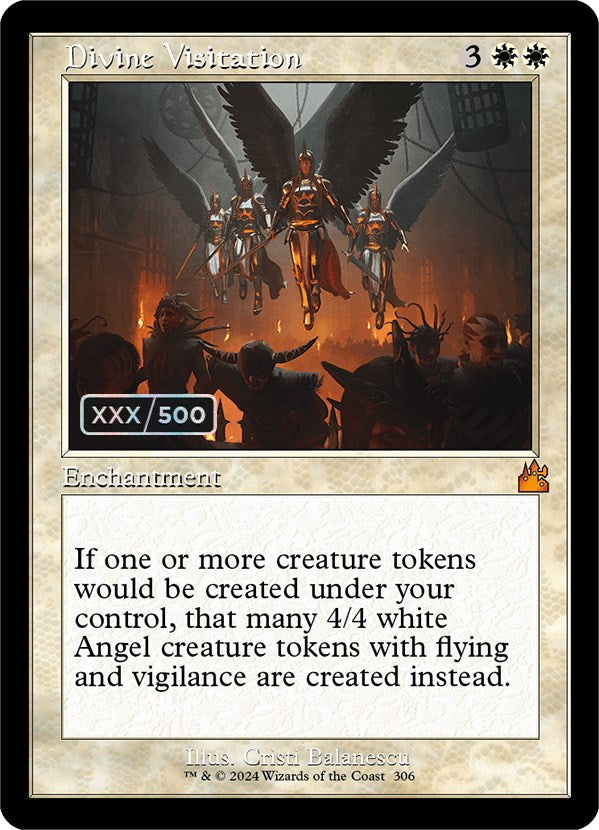 Divine Visitation (Retro) (Serialized) [Ravnica Remastered] | GnG Games